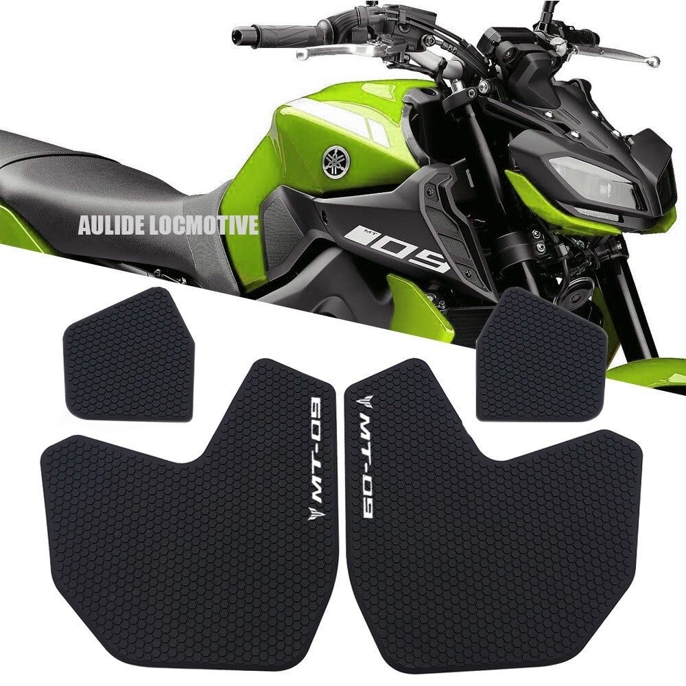 for YAMAHA FZ09 MT09 Tank Traction Pad Side Gas Knee Grip Protective Sticker