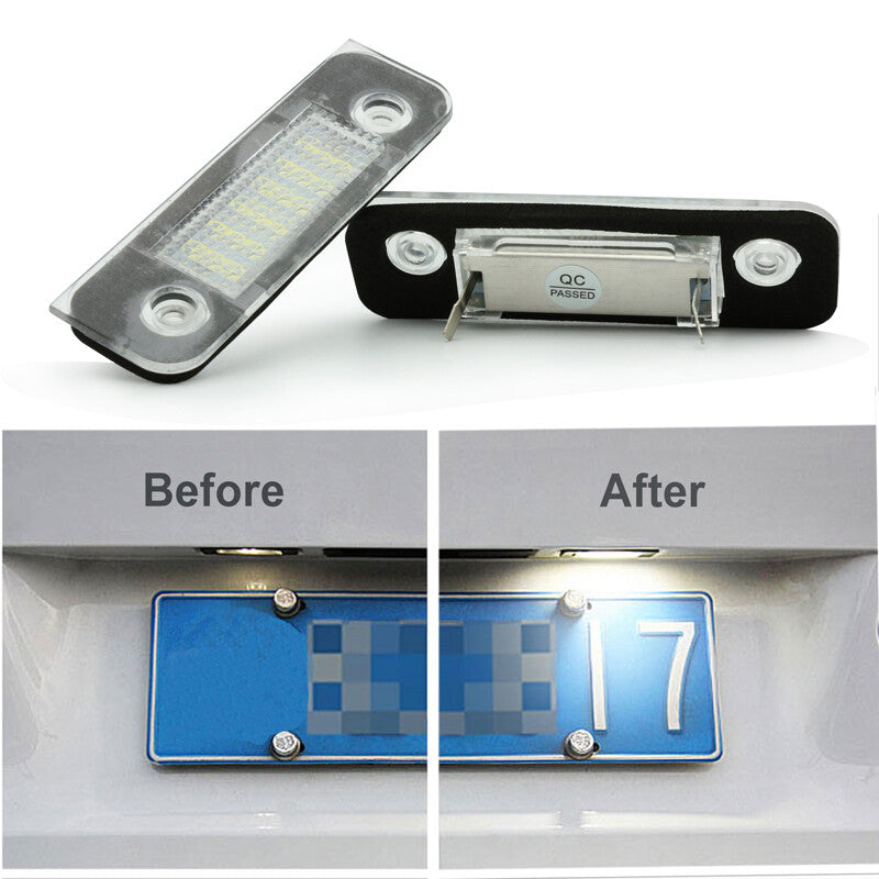 2X Car LED Lamps Number License Plate Lights White for Ford fusion 2009-2021 US