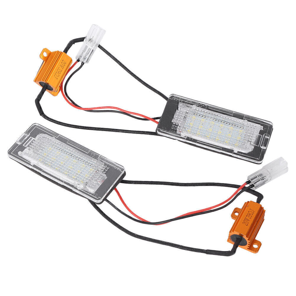 18LED Error free Rear License Plate Light Fit for VW touran Touareg Polo for Jetta 11-12