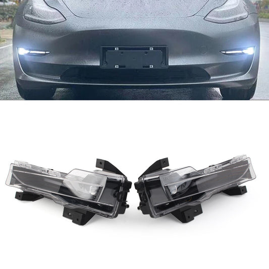 Fog Lamp Daytime Running Light DRL Turn Signal for Tesla Model 3 for Model Y Pair