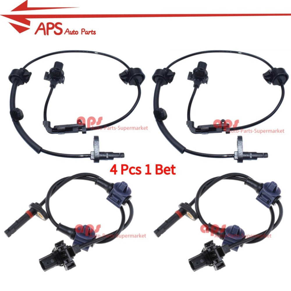 4-piece kit, 1 piece for Honda CRV CR-V 07-11 ABS wheel speed sensor 575450-SWA 57455-SWA