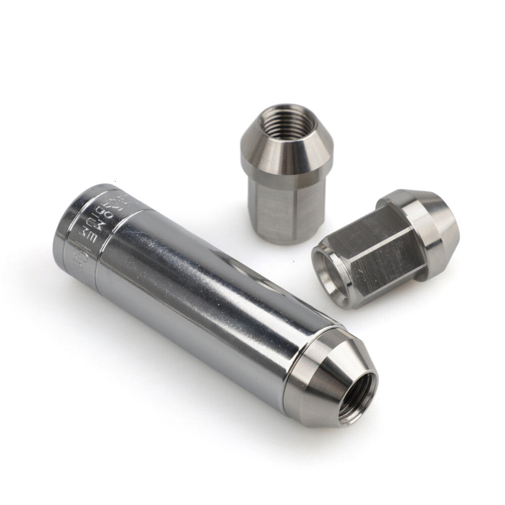 20-pack of 35mm stainless steel wheel nuts, lug nuts, hexagonal, 19mm, M121.5, high strength.