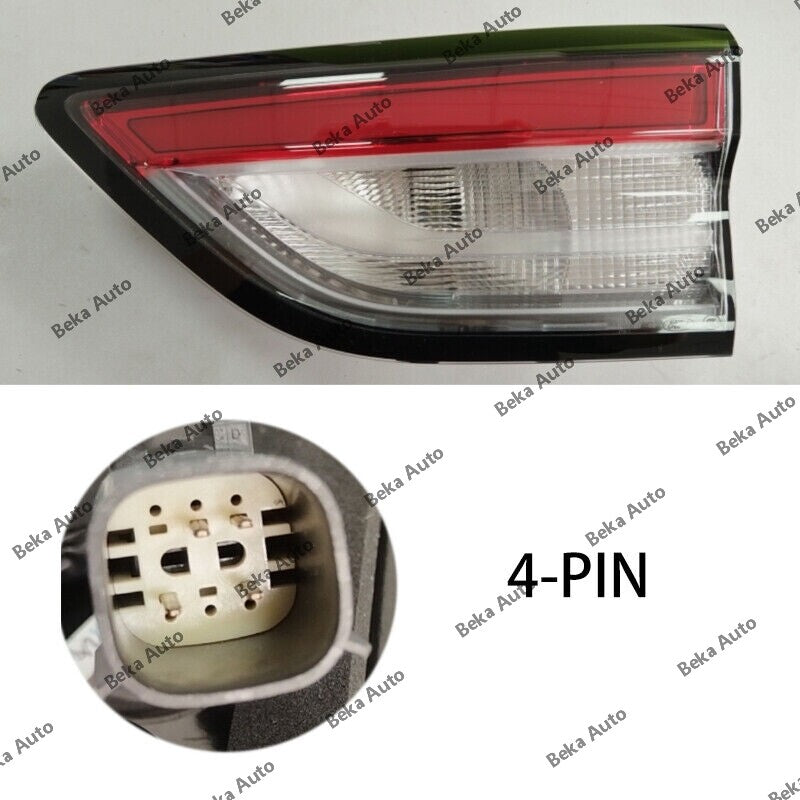 Side interior LED taillights and rear brake lights for 2020, 2021, and 2022 for Ford Escape LH RH models.