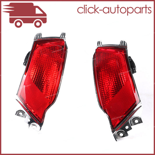 Pair Fits 2014-2019 for Range Rover Sport Rear Bumper LHRH Fog Light Lamp Assembly