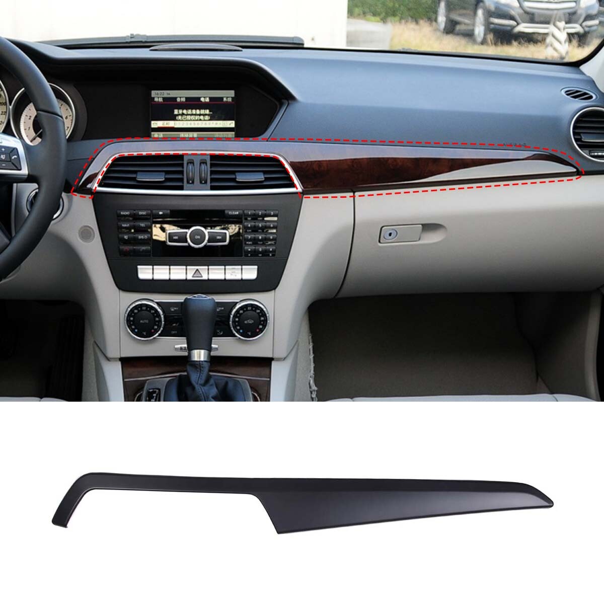 Windshield sunshade, UV protection block for Ford Ranger 2015 - 2021