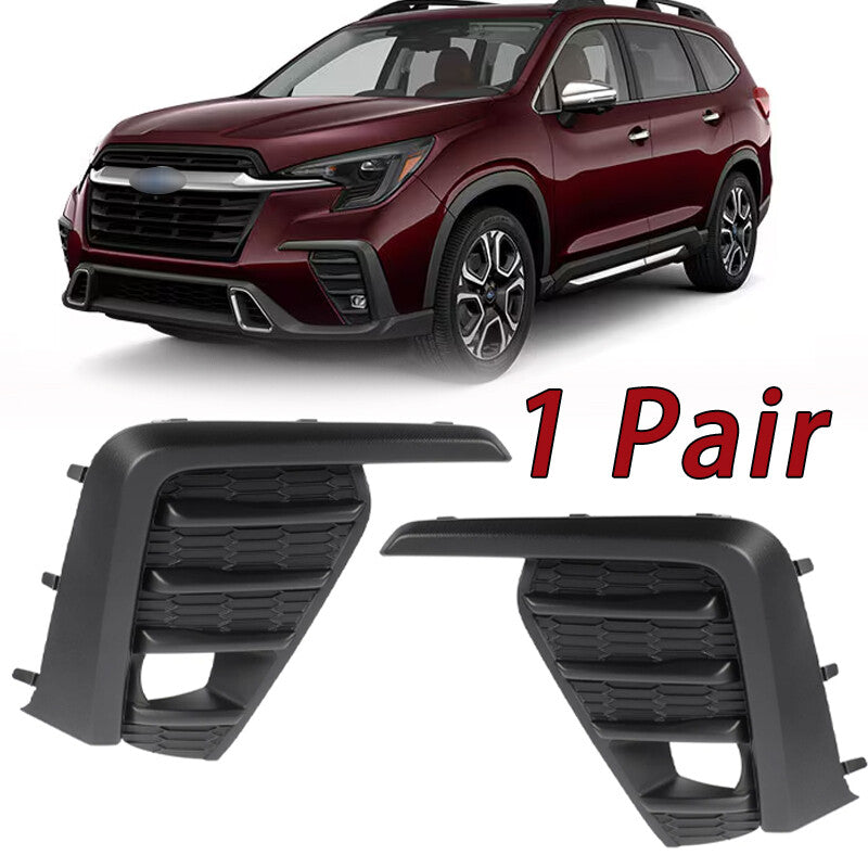 Pair Front Bumper Grille Fog Lamp Fog Light Cover for Subaru Ascent 2023 2024