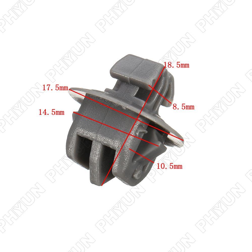 3 Types Front Door Body Moulding Repair Panel Clip for Toyota Prado 120 Series