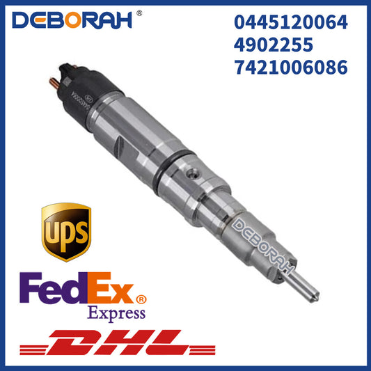 0445120064 Common Rail Fuel Injector 4902255 for VOLVO FE FL for Renault