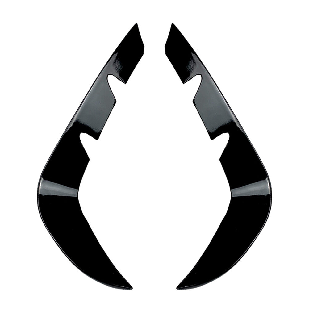 2x Front Bumper Canards Lip Splitter Fins for Mercedes-Benz GLB-Class X247 20-22
