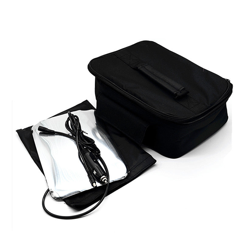 for Mini Car Electric Oven Box Prepared Meals Cooker Instant Food Heater Warmer Bag