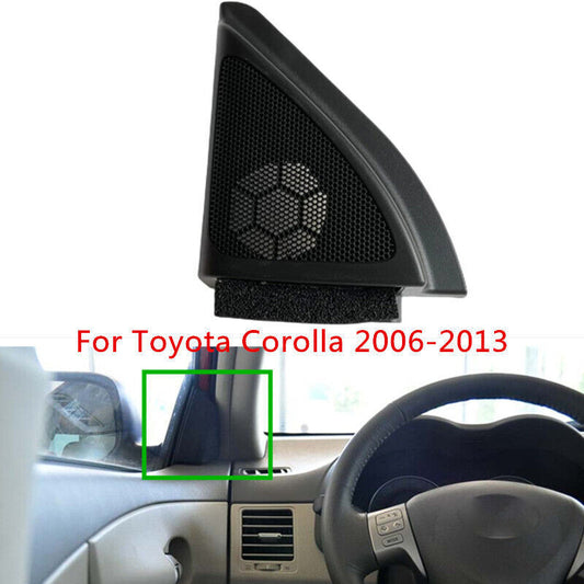 LH Front Door Tweeter Speaker Cover Door Triangle Trim for Toyota for Corolla 06-13