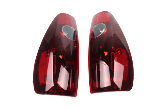 Red Smoke for 04-12 for Chevy Colorado for GMC for Canyon Tail Lights Lamps Pair Left+Right