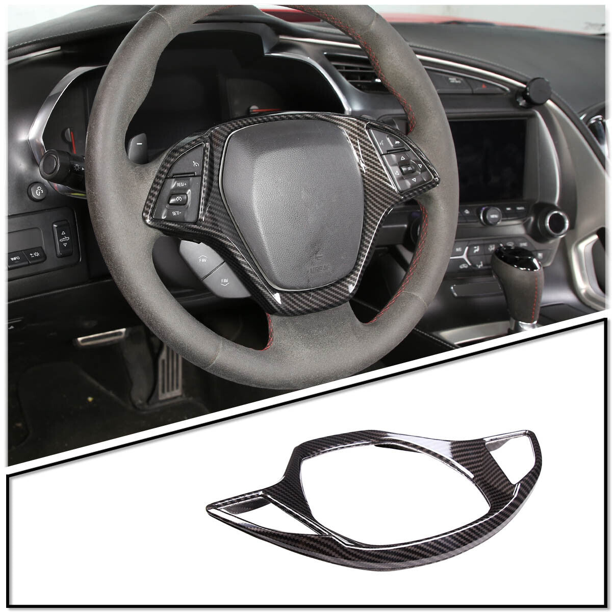 7-Piece Window Sunshade Panels with Complete UV Cover for Corvette C7 2014-19 USA
