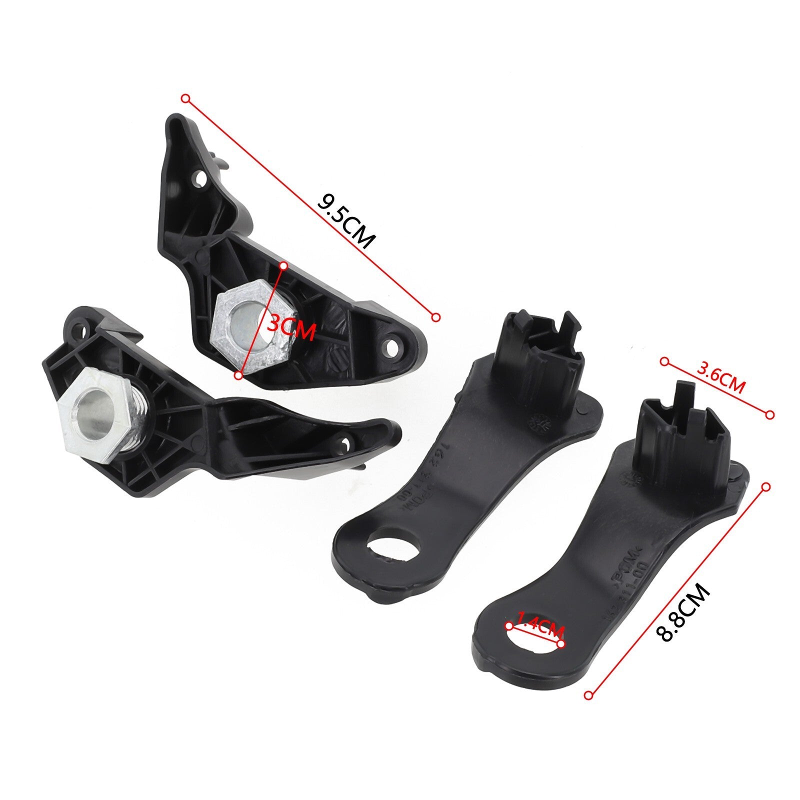Headlight brackets 6346942478 (right) 6346949633 (left) 6396949634 (right)