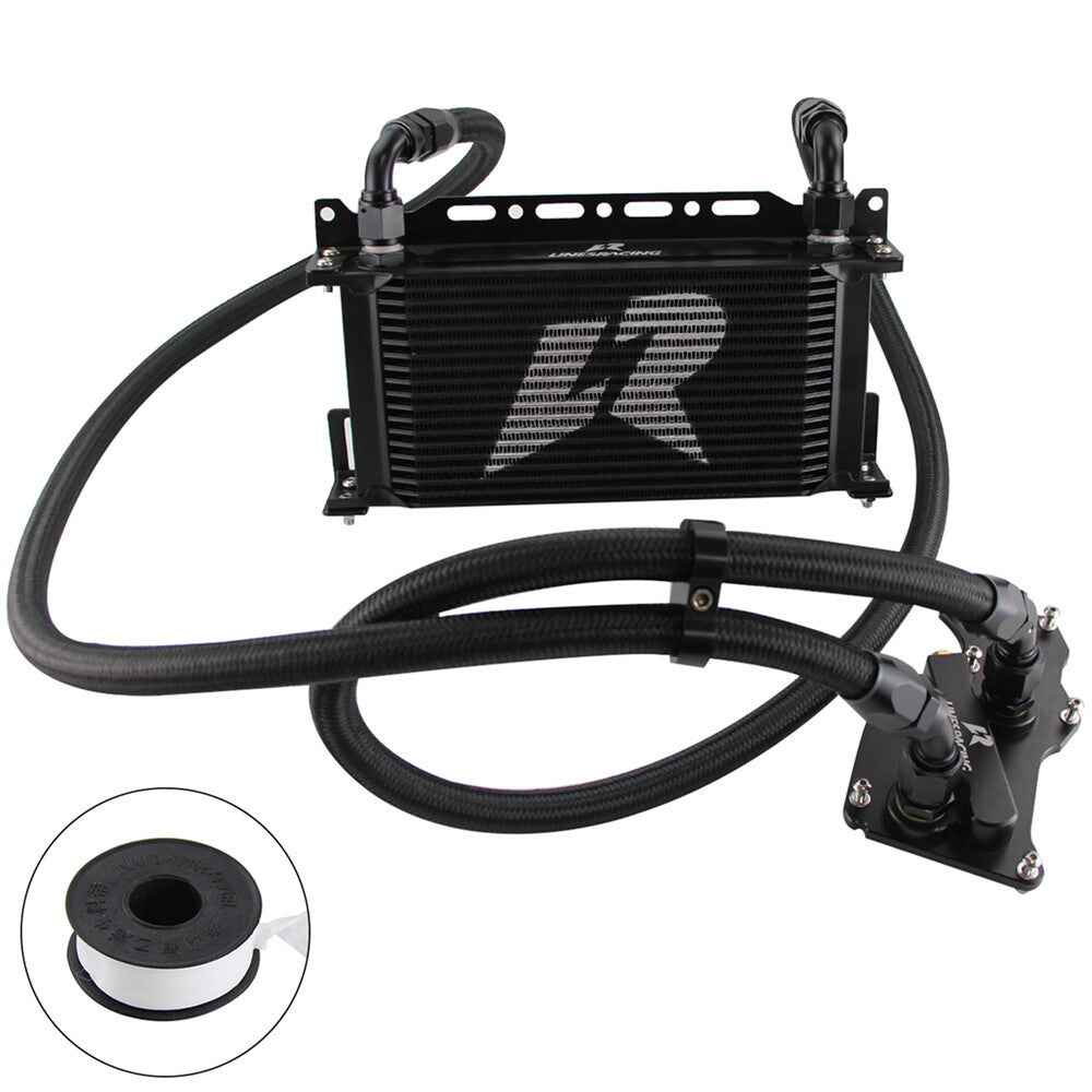 19Row Oil Cooler Kit for BMW B38 B46 B48 F20 F22 F30 G30 X3 318i 320i 420i 530i
