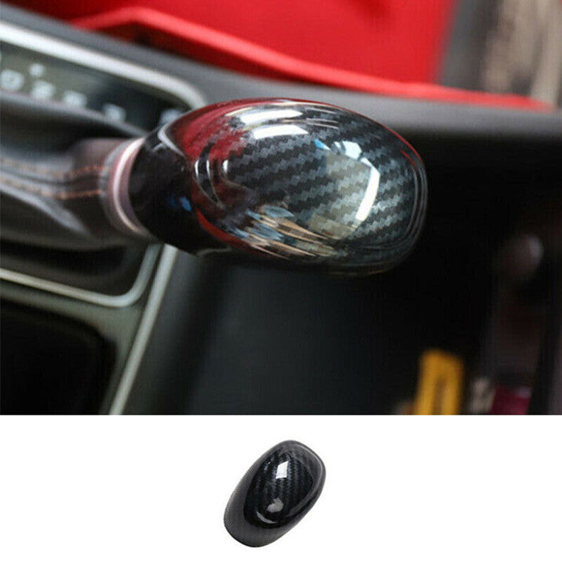 for Hyundai Sonata 2015-19 Carbon Fiber Inner Gear Shift Knob Molding Cover Trim