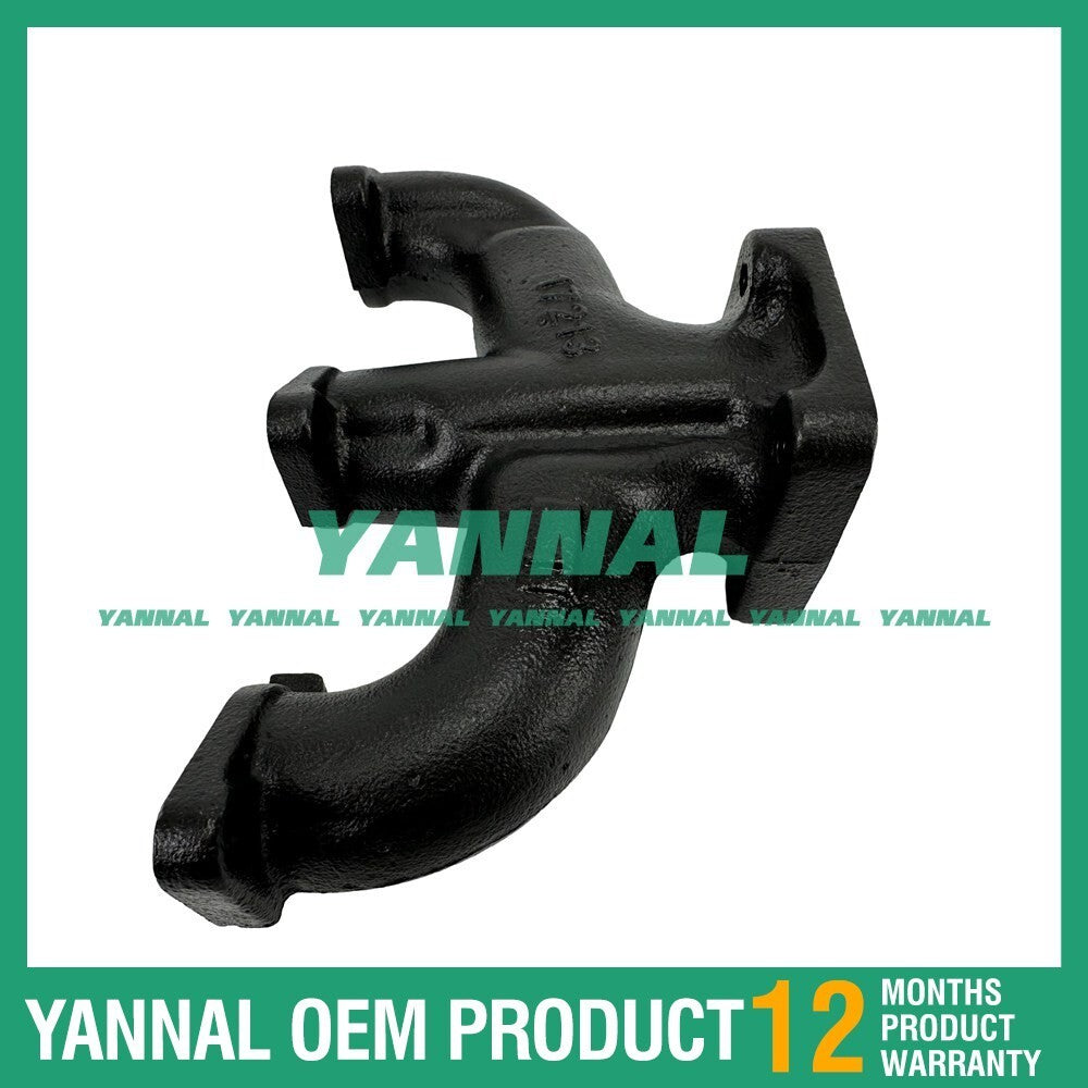 new exhaust manifolds 17213-12310 and 17213-12312, suitable for Kubota D905, D1005, D1105, and D1305.