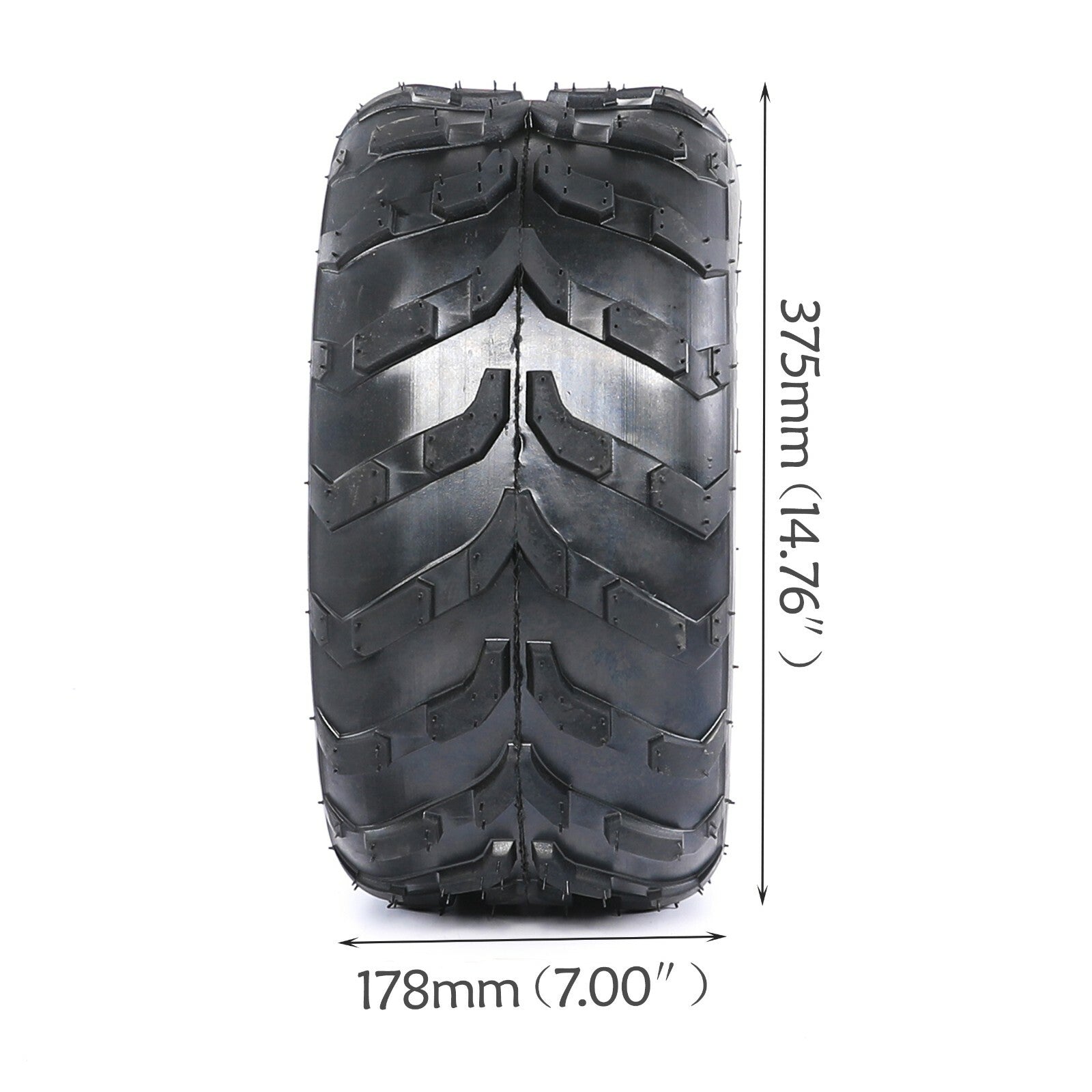 2-pack of 7-inch 16x8-7 tubeless tires suitable for all-terrain vehicles, go-karts, ATC70, TRX70, Quad