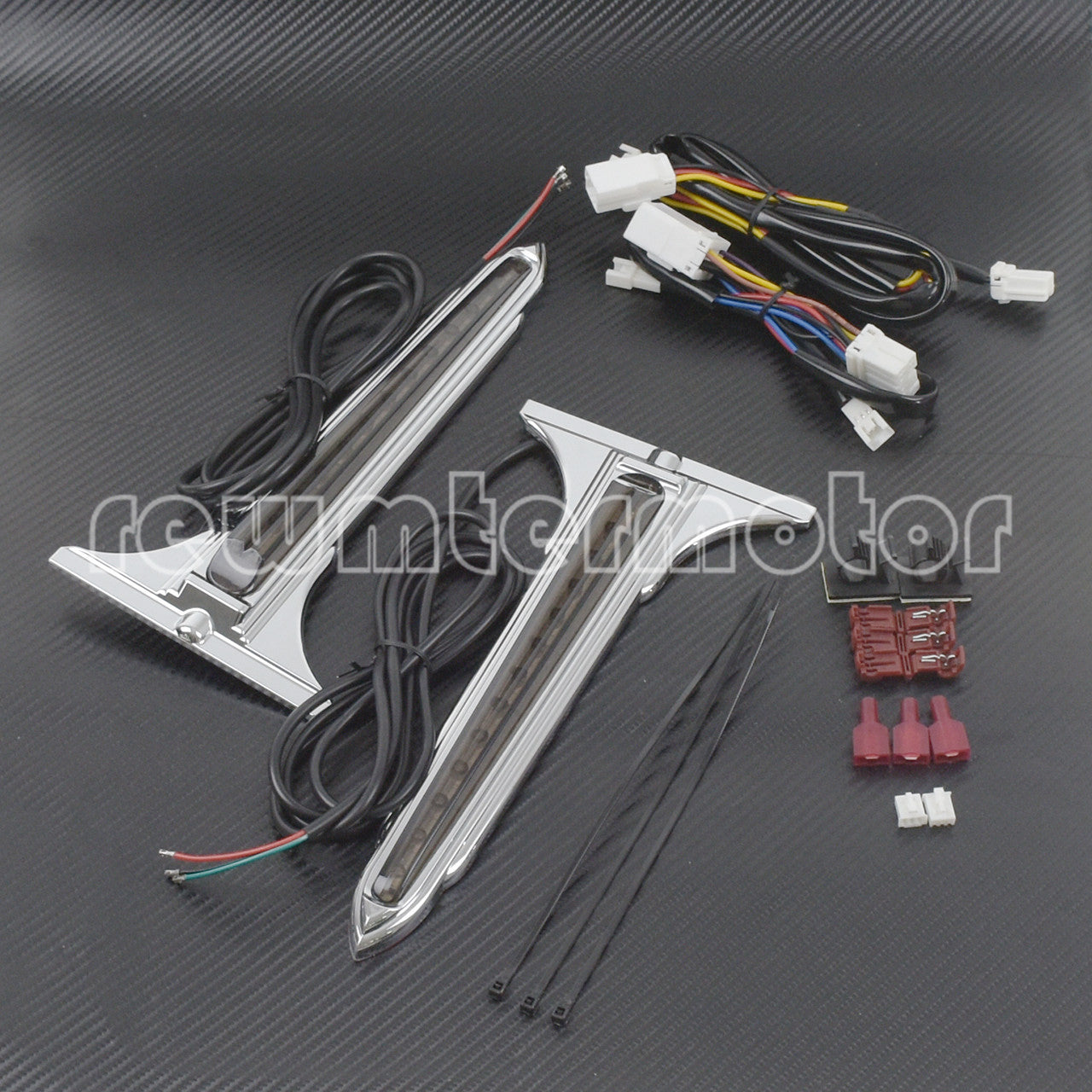 Saddlebag Wedge Side Accent LED Tail Light for Harley Electra Street Glide 94-13