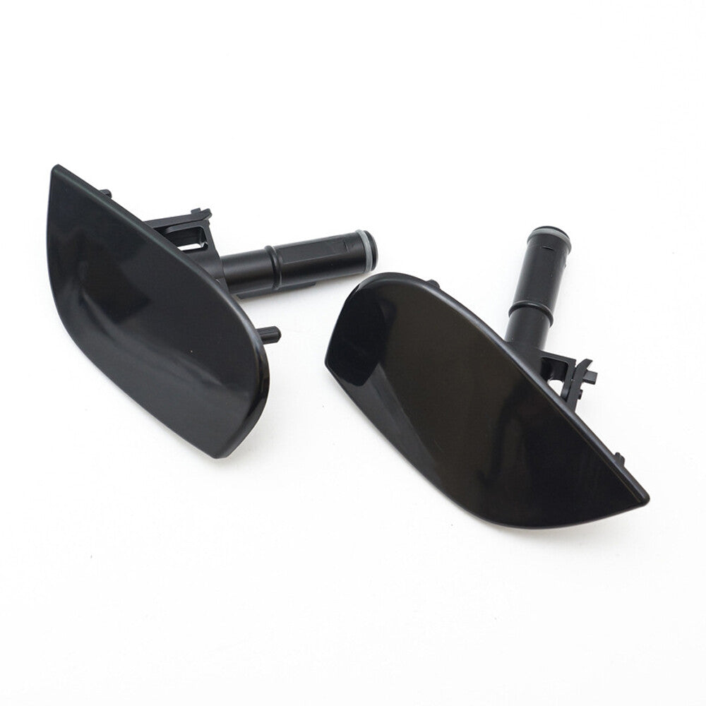 2PCS Front L+R Headlight Washer Spray Nozzle Cover for Porsche Macan 2015-2018