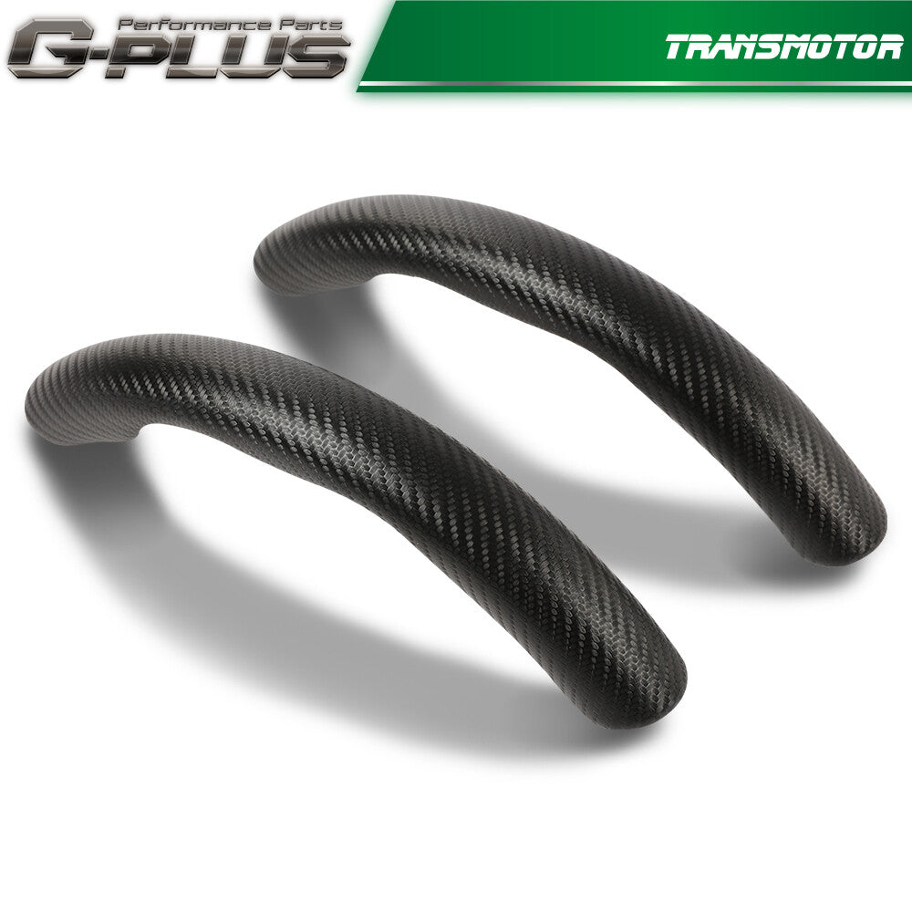 2-Piece Pack 15-inch/38cm Car Steering Wheel Covers, Anti-Slip Carbon Fiber Car Accessories