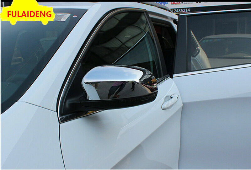 for Jeep Cherokee 2014-2021 Chrome Side Door Rearview Mirror Decor Cover Trims