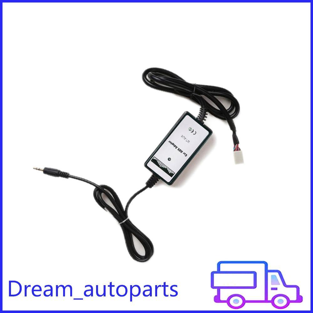 Car MP3 Player Radio Interface Aux In Input Adapter for Camry for Corolla Yaris NEW