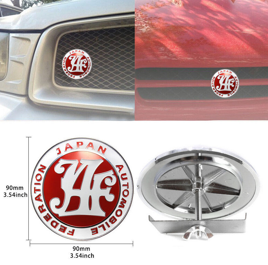 Car keychain/key ring embroidered car accessories, gray, suitable for Mitsubishi .