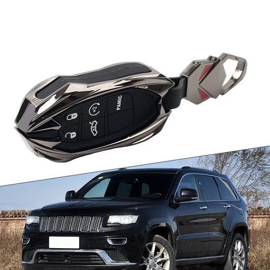 for Smart Key Fob Shell Cover for Dodge Charger for Challenger Fit for Jeep Grand Cherokee