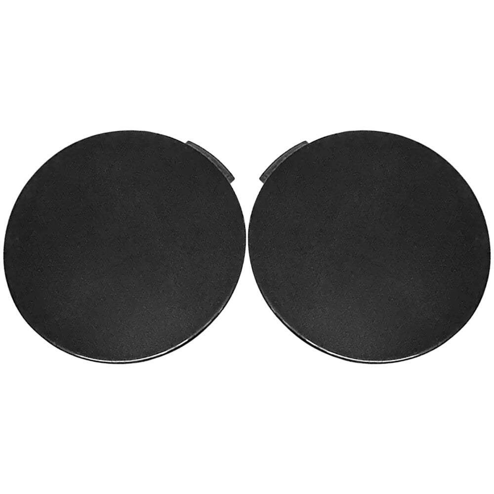 2Pcs Front Bumper Tow Hood Cover Trim Cap Left Right Side for Giulia 2018-2022
