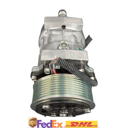 12V SD7H13 A/C Compressor 2075-679 4590U1 SD7H13CXS8971 For Terex PT-100-G