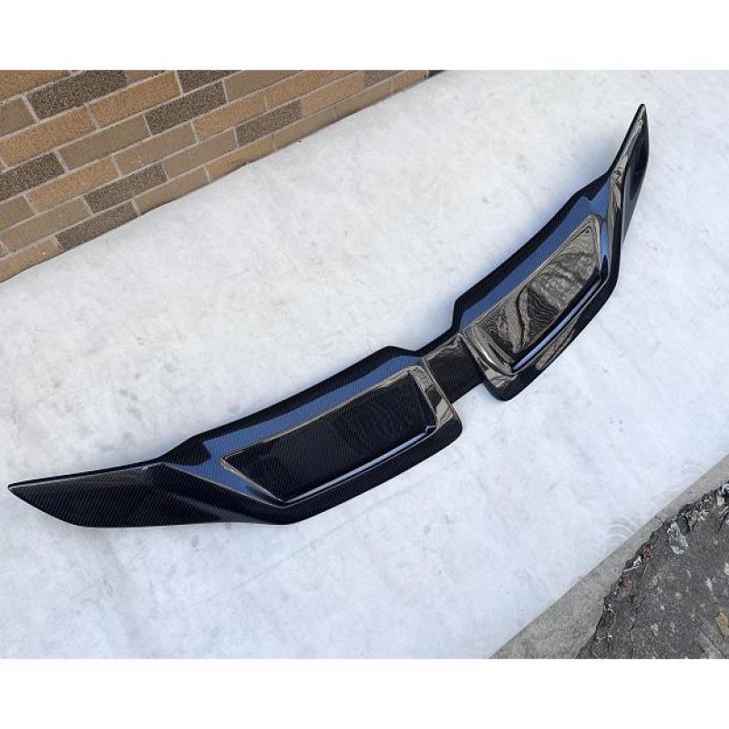For 2021-25 for BMW 4 Series G22 G82 M4 Real Carbon Rear Trunk Spoiler Wing Lip Trim