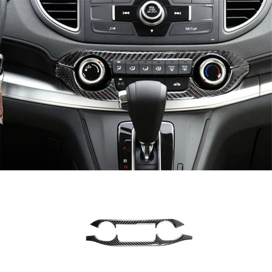 Carbon Fiber Digital Climate Control Trim for Honda CRV CR-V 2015-2016 Type A