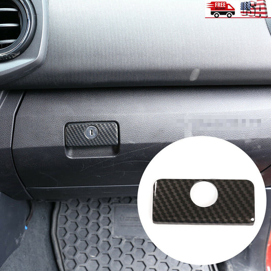 ABS carbon fiber inner air socket trim frame for Subaru WRX 2021-2023