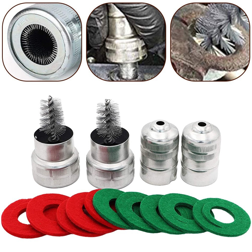 Battery Terminal Post Cable Cleaning Brush Cleaner with Anti Corrosion Washers