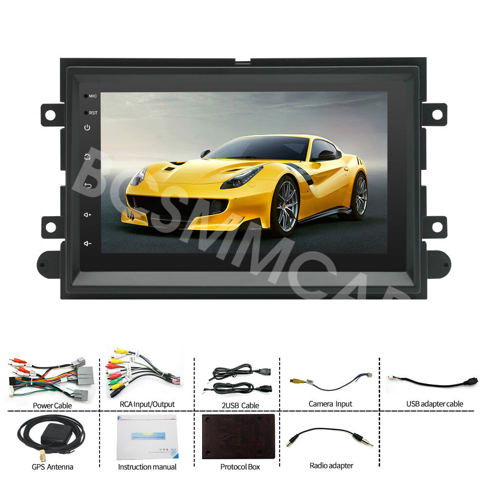 Fit For 2007-2009 for Ford Edge/ for Mustang 7 Touch Screen Car Stereo Radio GPS Navi