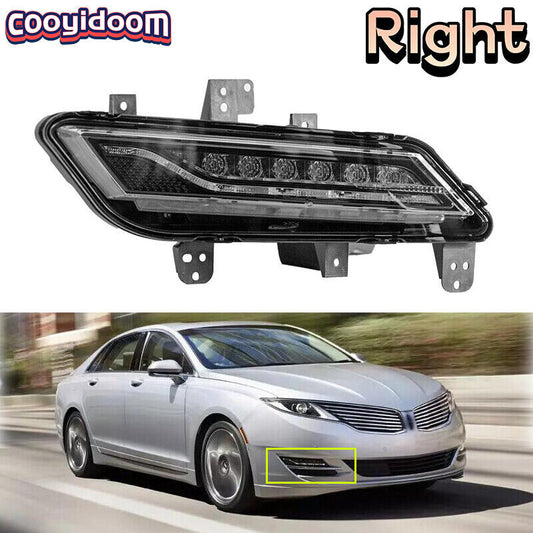 Front Right Fog Light Daytime Running Lamp for Lincoln MKZ 2013 -2016