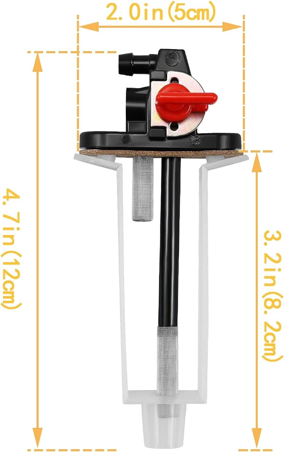 Fuel Shutoff Valve for Polaris Trail Boss 250 350L Big Boss 250 300 350L 400L