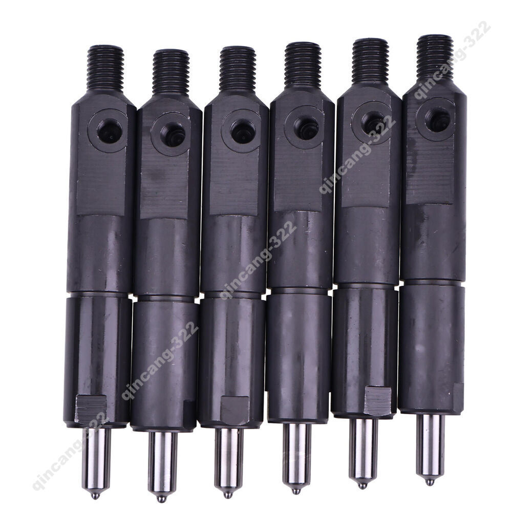 6X Fuel Injector 17/109300 for Perkins T6.60 1006 1006-6 1006-60T JCB 426B 436B