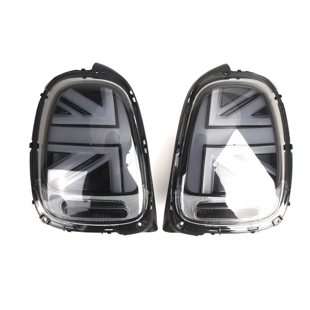 2pcs Grey Tail Lights Rear Lamps Brake Lamps for BMW for Mini F55 F56 F57 2014-2021