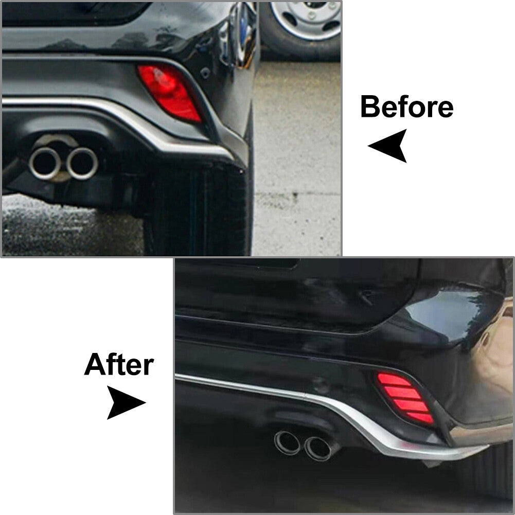 Rear Bumper Light Fog Lamp Brake Light Turn Signal Light for Toyota Highlander