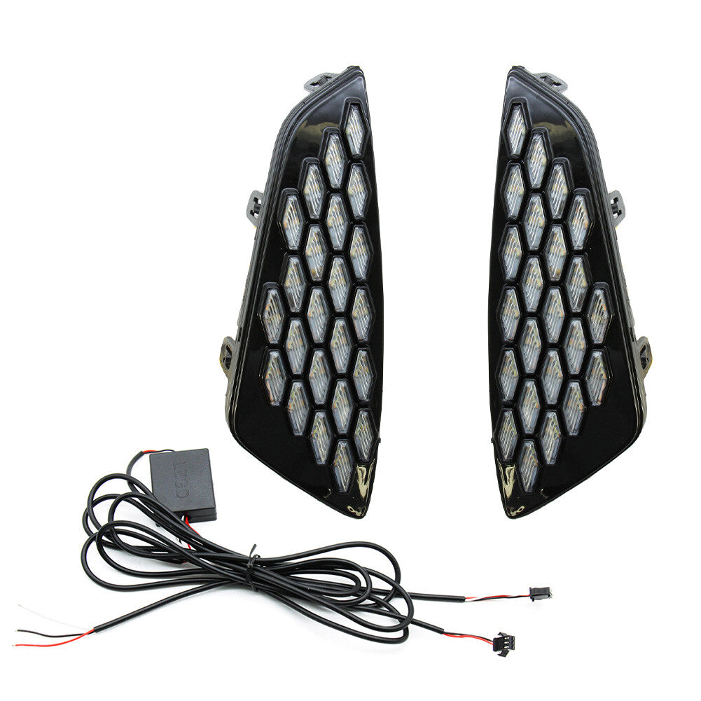 DRL Daytime Running Driving Light w/Turn Signal for Toyota for Sienna XSE 2021-2022