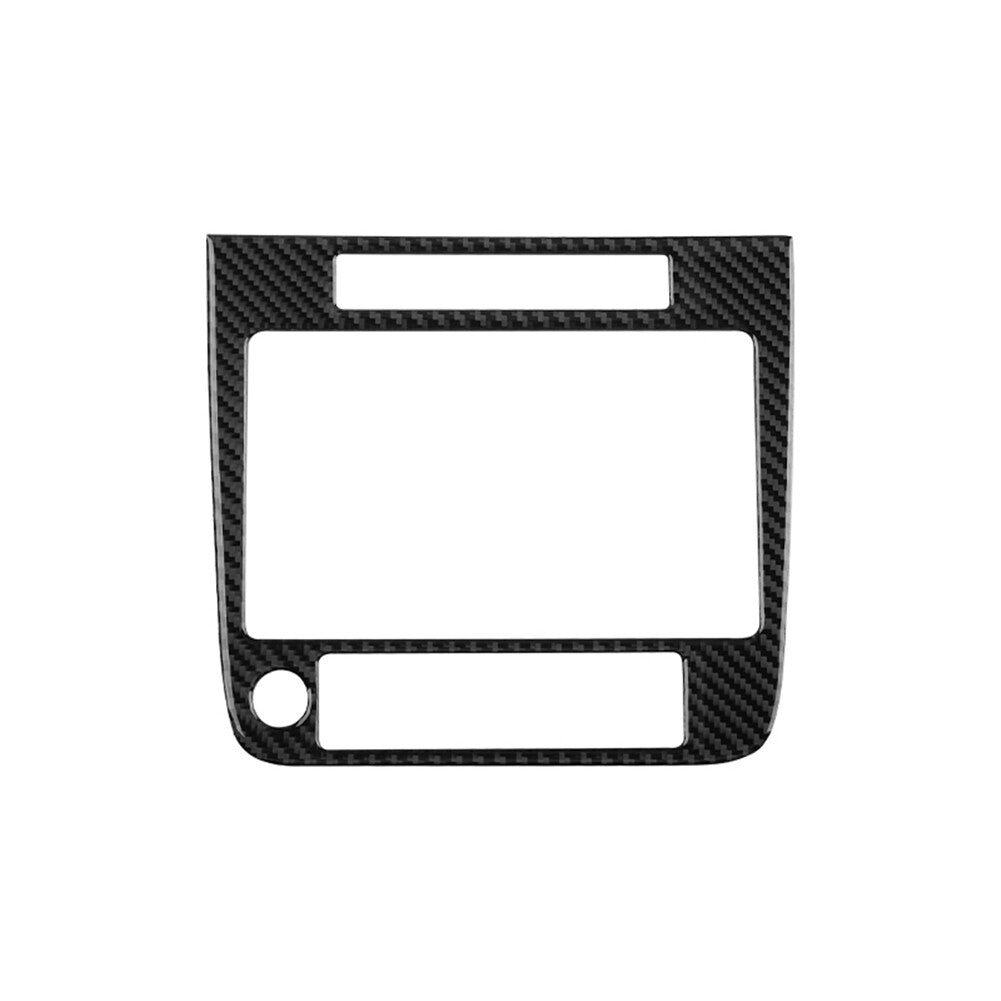 Carbon Fiber Navigation Area Trim Panel for VW Touareg 2011-2018 Type B