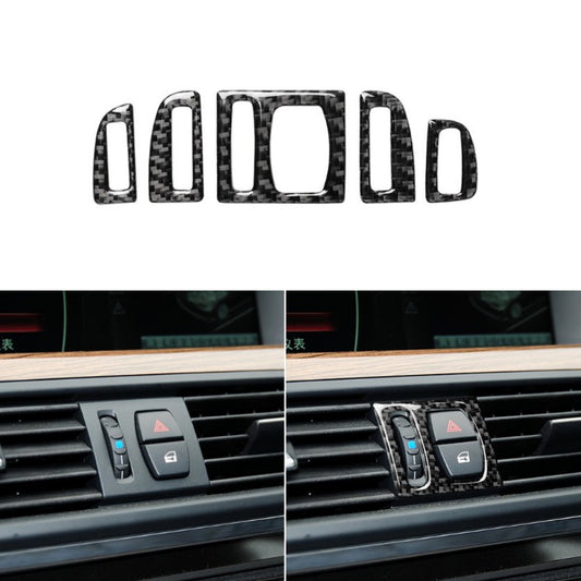 Carbon Fiber Interior Cover Trim Fit for BMW 5 Series F10 2011-17