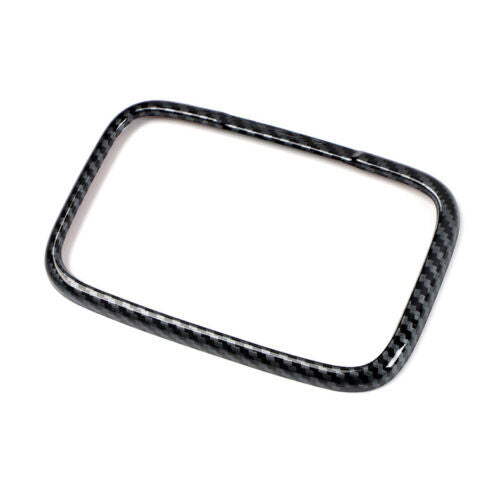 for Kia Carnival 2022-2023 Carbon Fiber Rear Door Reading Light Frame Cover Trim