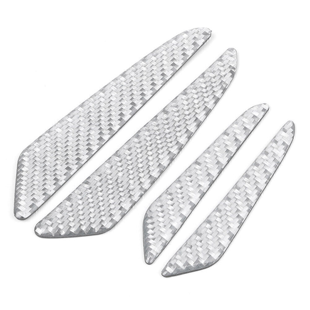 Carbon Fiber Grey Door Protective Strips Anti-collision for Mercedes-Benz