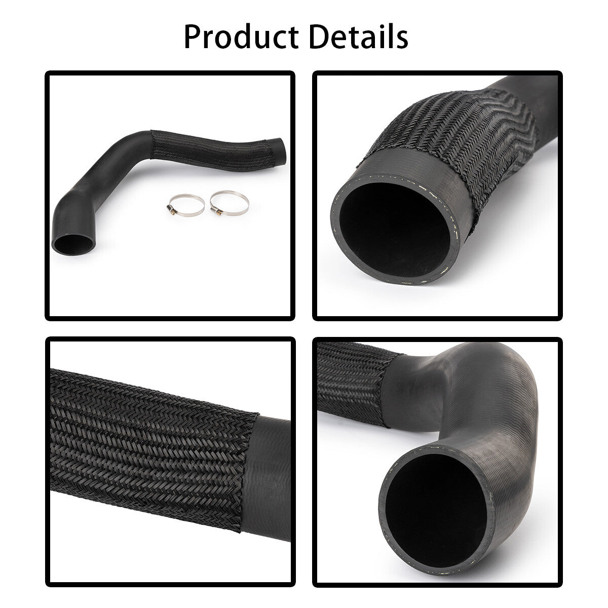 One pack of new black for Mitsubishi Pajero 2005-2014 3.2L diesel fuel hose, model number 1505A200