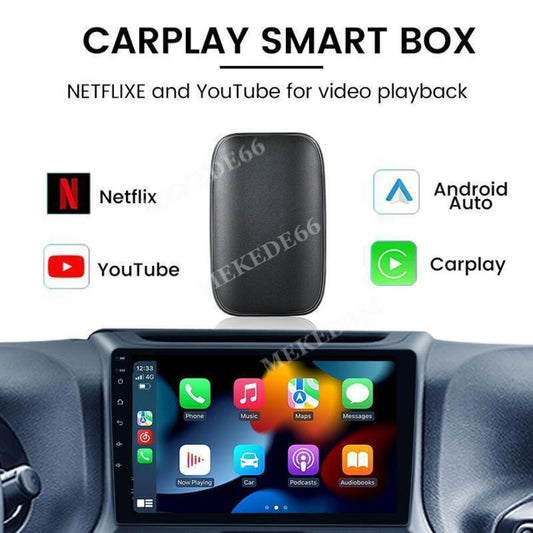 AI Box 2+8G CarPlay Wireless Android Quad-Core Automatic Adapter for Car Multimedia Video