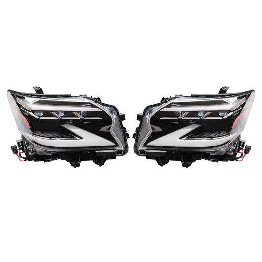 Fit 2014-2019 for Lexus GX460 LED Headlight Sequential Signal Turn Assembly 1 Pair