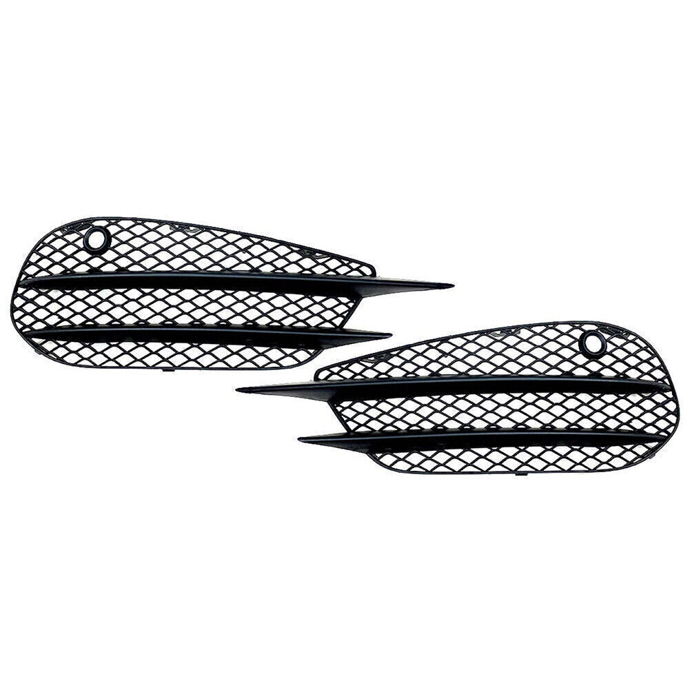 Front Bumper Fog Lamp Grille Fit for Mercedes-Benz C Class W205 C180 C200 C260 15-18